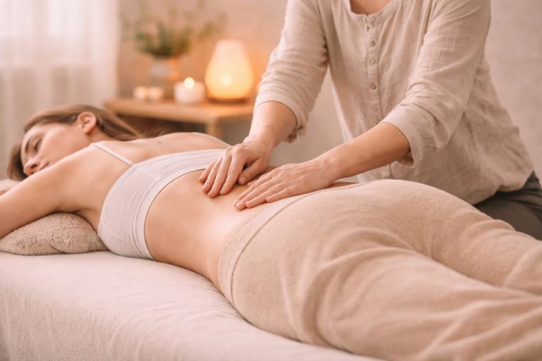 Gentle Bowen therapy back treatment